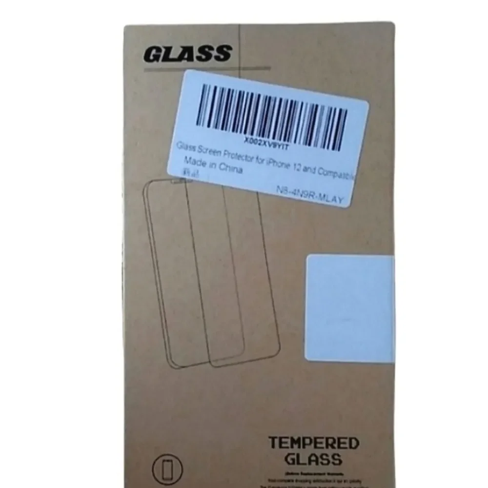 iPhone 12/12 Pro Tempered Glass Screen Protector Brand New!